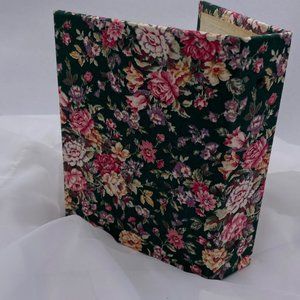 Misc Toys/Books Photo Album Cloth Covered Floral Theme 4x6 Photos  78 Sleeves